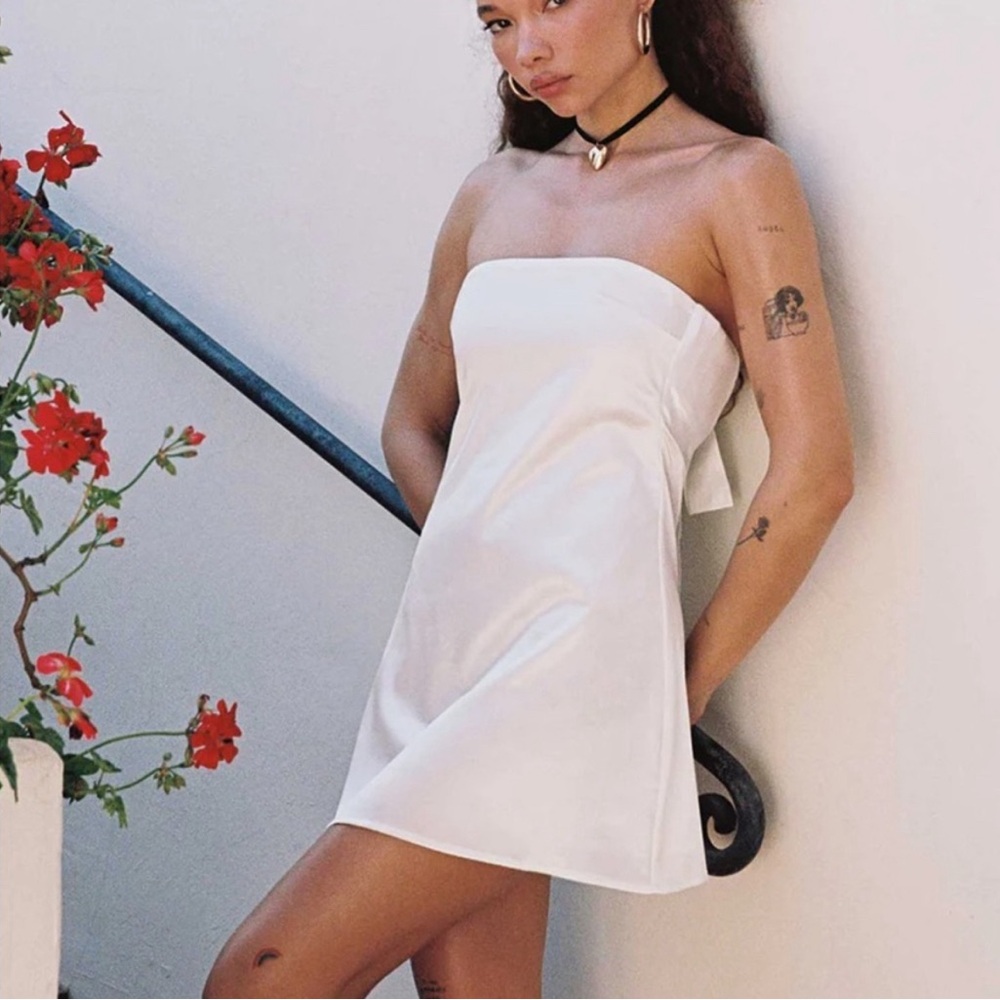 Princess Polly Shaya Strapless Mini Dress
